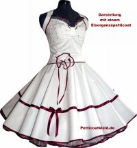 Noble two-in-one dress for wedding with r�schen
