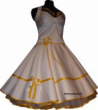 Noble two-in-one dress for wedding with r�schen