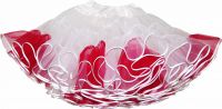 petticoat white-red flammed