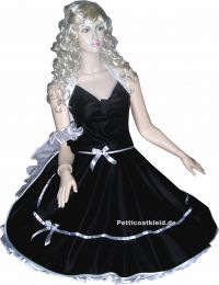 two-in-one dress - Rockabilly  black - modell 2