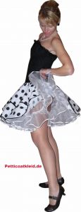 White petticoat iceorganza