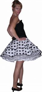 White petticoat iceorganza