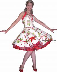 petticoatdress with sweet strawberrys