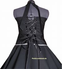 two-in-one dress  - Rockabilly  black - modell 4