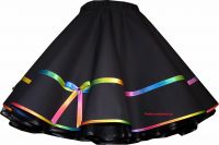 two-in-one dress  - Rockabilly  black - modell 4