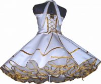 Eleance weddingdress with satinribboncolour you want