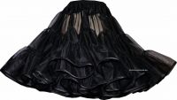 Petticoat Organdy black medium