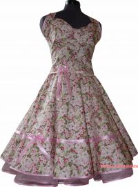 petticoatdress Sandy rose flowers
