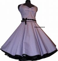 retrodress 2 purple white flowers