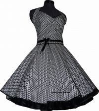 retrodress 2 purple white flowers