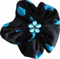 Fabric flower to match dress