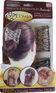 EZ Combs Hairaccessoires Caramel, black