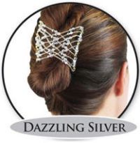 EZ Combs Hairaccessoires Black, Silber