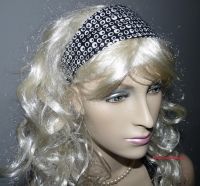 hairribbon dots dotties black white