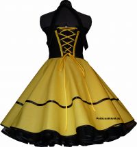 Petticoatdress 2 Sandy yellow and black bearers
