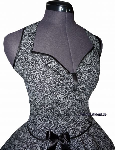 Festliches 50er R&ouml;schen Petticoat Kleid