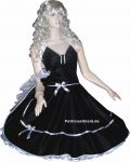 two-in-one dress  - Rockabilly  black - modell 3