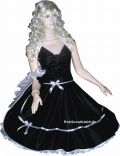 two-in-one dress - Rockabilly  black - modell 2