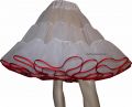 Petticoat Organdy  wei� mittel