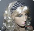 hairribbon dots dotties black white