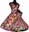 Petticoatdress filigrane pink Roses