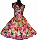 Petticoatdress filigrane pink Roses GR 36