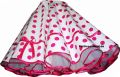 Tellerrock gro�e Punkte wei� - pink
