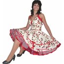 Petticoat Kleid im Rockabillylook se rote Kirschen