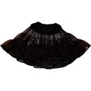 Petticoat Tll schwarz wei oder rot Volumen mittel schwarz