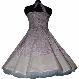 Petticoat Korsagen Kleid orchidee Blten