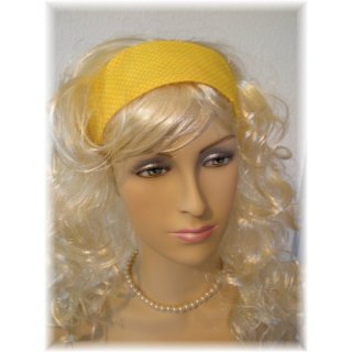 Haarband mit gelben Streublümchen