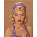 Haarbänder lila violet