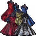 Taftkleider zum Petticoat