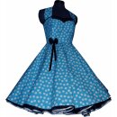 Tanzkleid 50er Jahre zum Petticoat türkis...