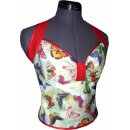 Romantisches buntes Petticoatkleid mitSchmetterlingen zum Petticoat Butterfly