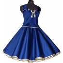 50er Petticoatkleid einfarbig viele Farben Korsage Jugendweihe Abiball