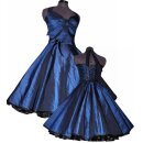 Taftkleid 50er Jahre zum Petticoat große Farbwahl 2 Modelle