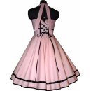 50er Jahre Tanzkleid rosa uni einfarbig zum Petticoat 36