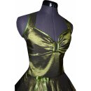 Taftkleid 50er Jahre  grün olive zum Petticoat...