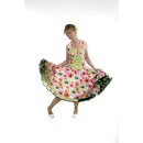 Petticoatkleid 50er Jahre  Blumen pink grün Retro...