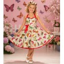 Petticoatkleid Kinder Mädchen Tanzkleid bunte...
