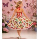 Petticoatkleid Kinder Mädchen Tanzkleid bunte...
