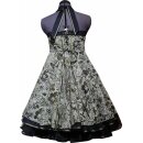 Spitzenpetticoatkleid schwarz grün 50er Jahre Kleid...