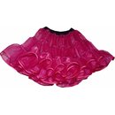 Petticoat Unterrock Organdy Glanzpetticoat pink rhodaminrot