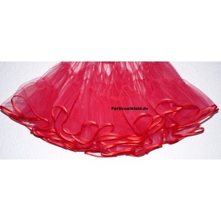 leichter Petticoat rot