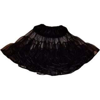 leichter Petticoat schwarz