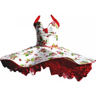 Petticoatkleid Se Erdbeeren