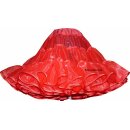 Organdy Glanzpetticoat rot