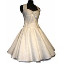 50er Jahre Hochzeitskleid Blumendesign Brautkleid zum...