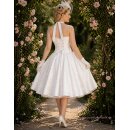 50er Jahre Hochzeitskleid Blumendesign Brautkleid zum...